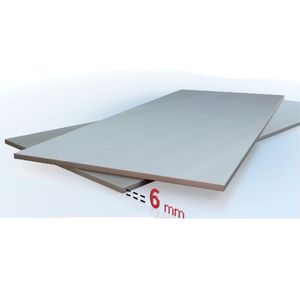 Plancha Fibrocemento 1,20X2,40 m X 6 mm Volcanboard