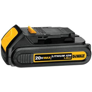 Batería Ion de Litio 20 V 1,5 Ah DCB201 Dewalt