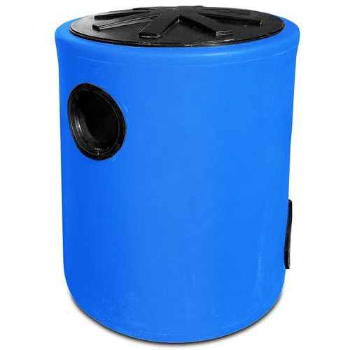 Cámara Distribuidora Drenes 100L CDI-100 Cilíndrico Para Enterrar Amerplast