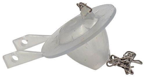 Flapper Para Estanque Wc C/Cadena Metálica Taumm