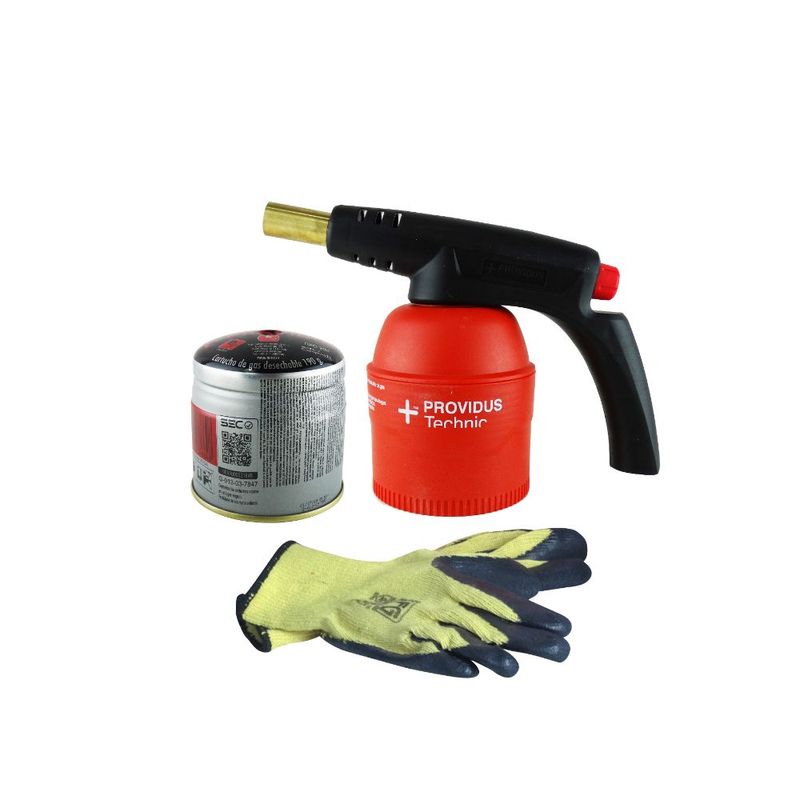 Soplete Pg800 + 1 Gas + Guante Trad1 Providus-1773919998244